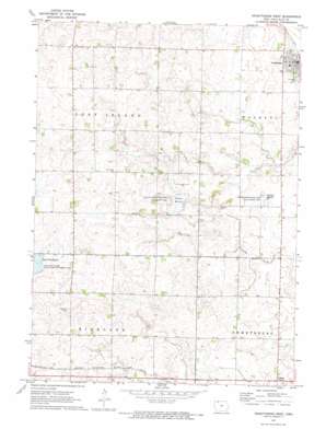 Graettinger West USGS topographic map 43094b7