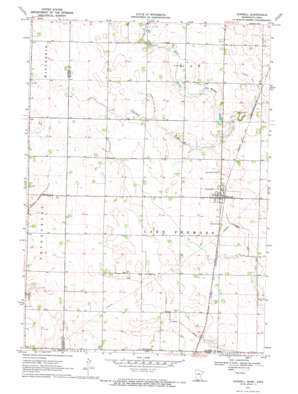 Dunnell USGS topographic map 43094e7