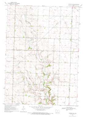 Hartley SW USGS topographic map 43095a4