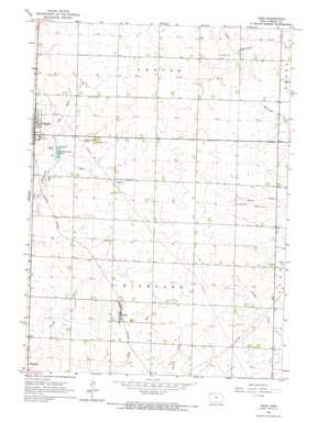 Gaza USGS topographic map 43095a5