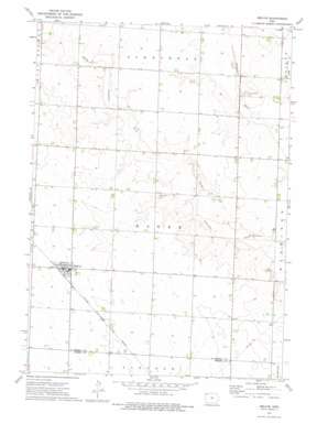 Melvin USGS topographic map 43095c5