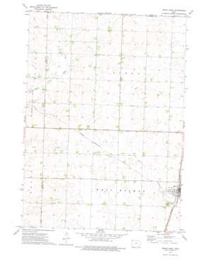 Sibley West topo map