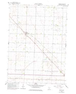 Reading USGS topographic map 43095f6