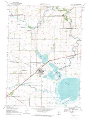 Heron Lake USGS topographic map 43095g3