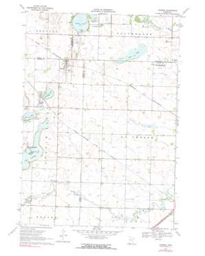 Dundee USGS topographic map 43095g4