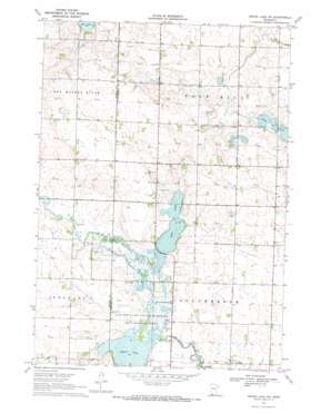 Heron Lake NW USGS topographic map 43095h4