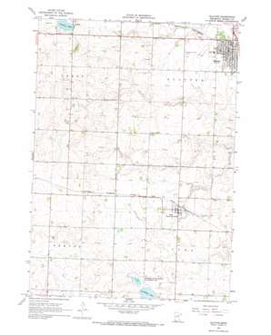 Slayton USGS topographic map 43095h7