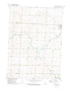 George West topo map