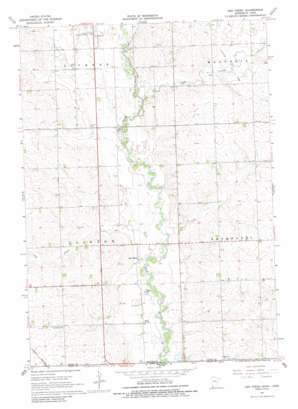 Ash Creek USGS topographic map 43096e2