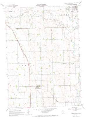 Edgerton South USGS topographic map 43096g2