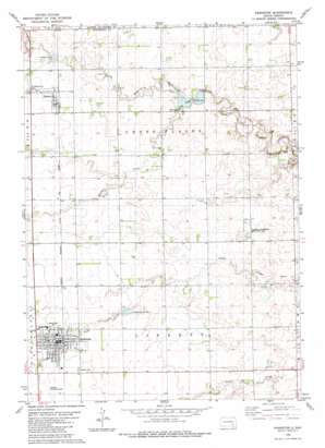 Parkston USGS topographic map 43097d8