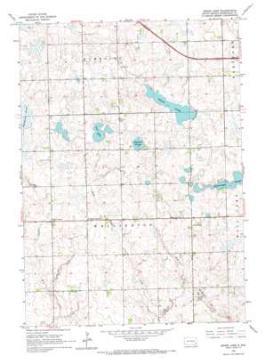 Grass Lake USGS topographic map 43097e1