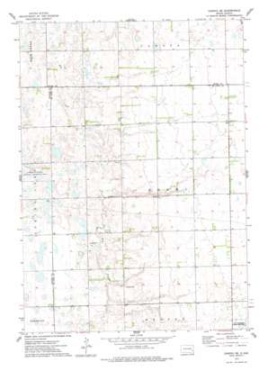 Canova SE USGS topographic map 43097g5