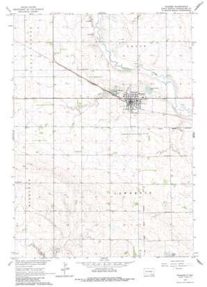 Wagner USGS topographic map 43098a3