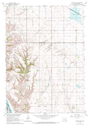 Wagner Sw USGS topographic map 43098a4