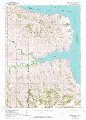 Whetstone Bay USGS topographic map 43098b8