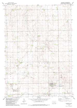 Delmont USGS topographic map 43098c2
