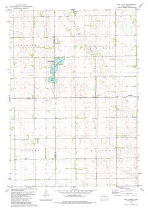 Twin Lakes USGS topographic map 43098h3