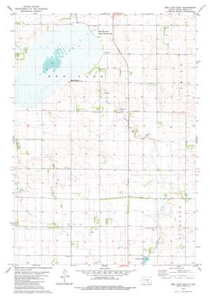 Red Lake East topo map
