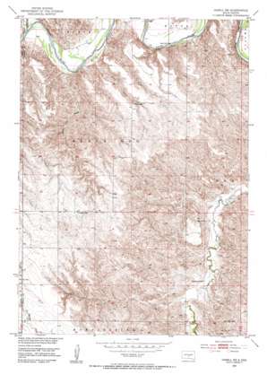 Hamill NE USGS topographic map 43099f5