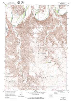 Hamill NW USGS topographic map 43099f6
