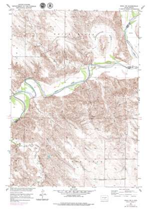 Ideal NE USGS topographic map 43099f7
