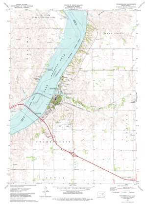 Chamberlain USGS topographic map 43099g3