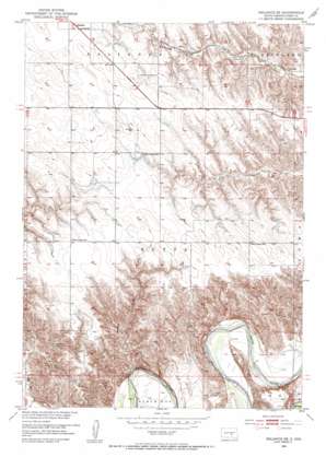 Reliance SE USGS topographic map 43099g5