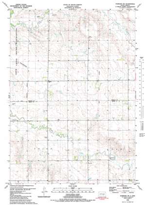 Pukwana NE USGS topographic map 43099h1