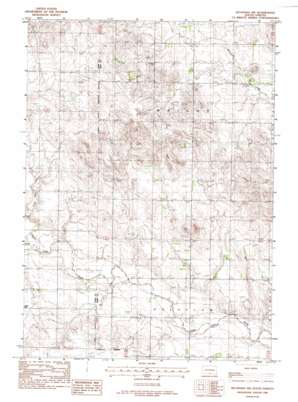 Keyapaha Nw USGS topographic map 43100b2