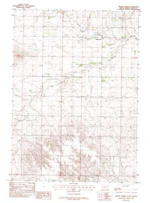 Hidden Timber USGS topographic map 43100b4