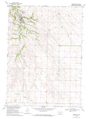 Rosebud USGS topographic map 43100b7