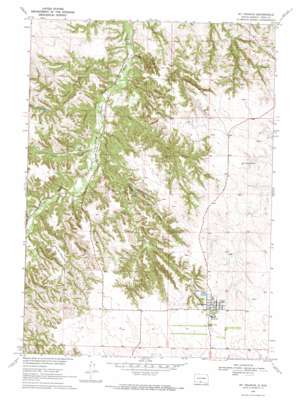Saint Francis USGS topographic map 43100b8