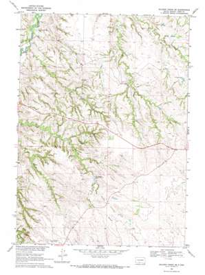Soldier Creek SE USGS topographic map 43100c7