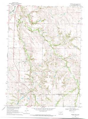 Mission Nw topo map