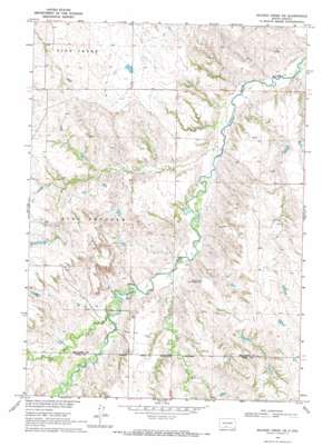 Soldier Creek NE USGS topographic map 43100d7
