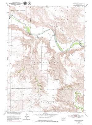Badnation USGS topographic map 43100f3