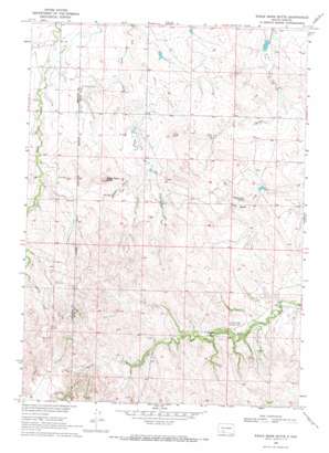 Eagle Mans Butte USGS topographic map 43101c2
