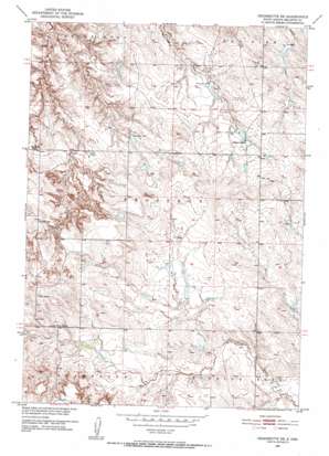 Cedar Butte Ne topo map