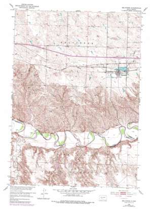 Belvidere USGS topographic map 43101g3