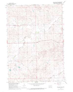 Slim Butte Nw topo map