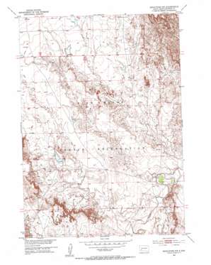 Rockyford NW USGS topographic map 43102d6