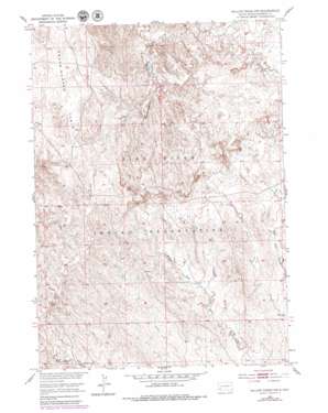 Willow Creek Nw topo map