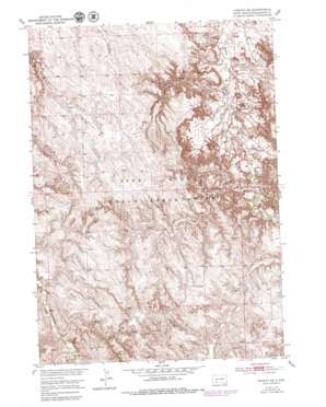 Wall USGS topographic map 43102e1