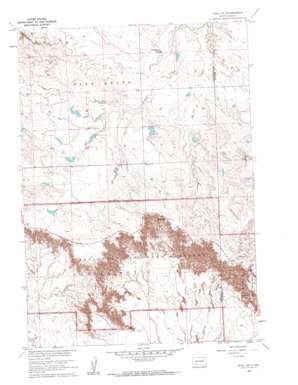 Wall SE USGS topographic map 43102g1