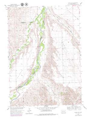 Scenic SW USGS topographic map 43102g6