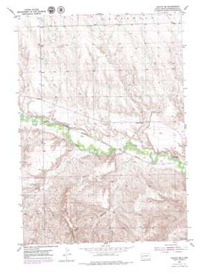 Caputa NE USGS topographic map 43102h7