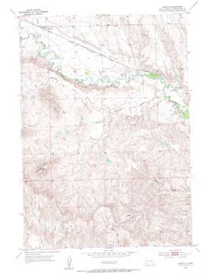 Caputa USGS topographic map 43102h8