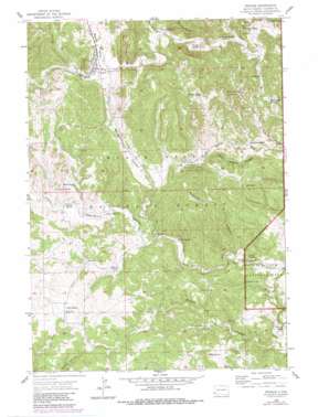Pringle USGS topographic map 43103e5