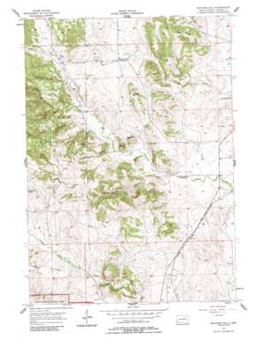Butcher Hill USGS topographic map 43103f3